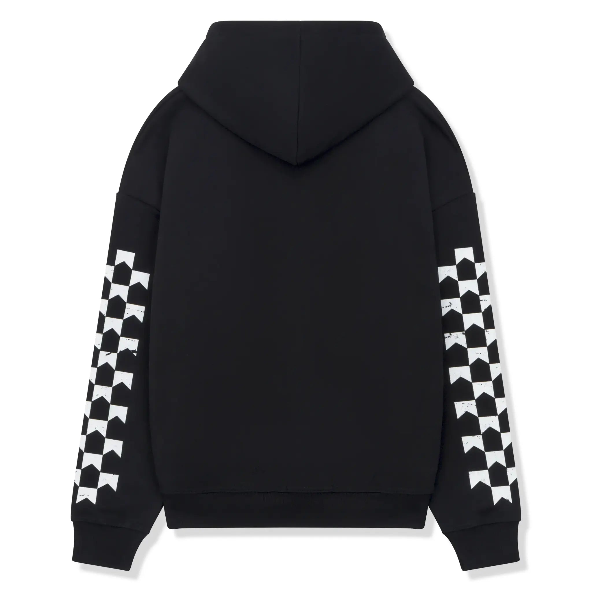 Back View of SIARR Racing Club Black Hoodie